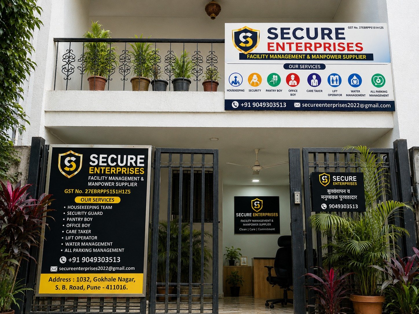 Secure Enterprises facility support